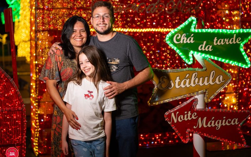 Túnel de LED e Storytelling do Papai Noel são as grandes novidades do Natal do Bem 2025