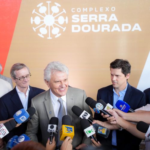 Caiado e Daniel apresentam projeto de modernização do Complexo Serra Dourada 