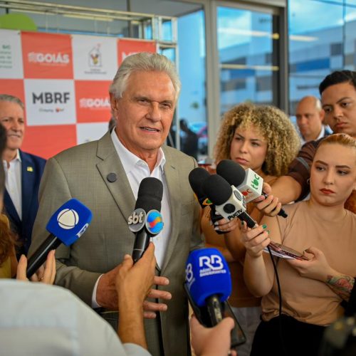 Caiado e Gracinha participam de lançamento da pedra fundamental da Casa Ronald McDonald