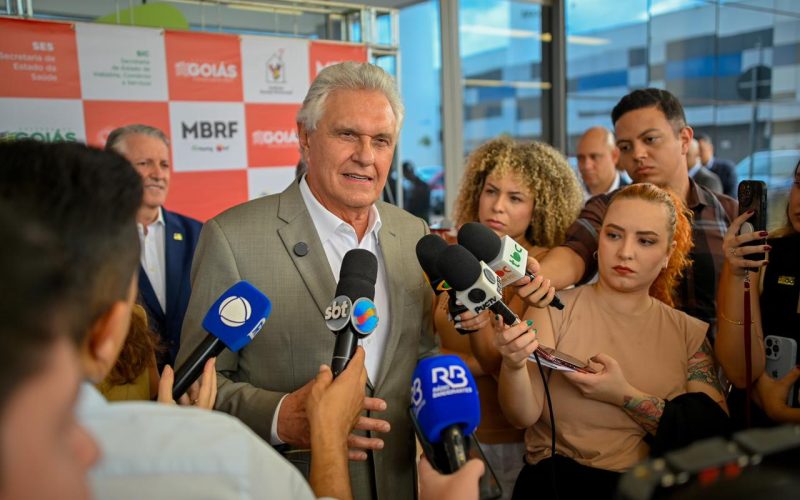 Caiado e Gracinha participam de lançamento da pedra fundamental da Casa Ronald McDonald