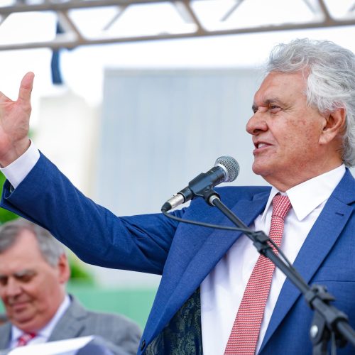 Caiado anuncia novas bases aéreas policiais no Entorno do DF e no Sudoeste goiano