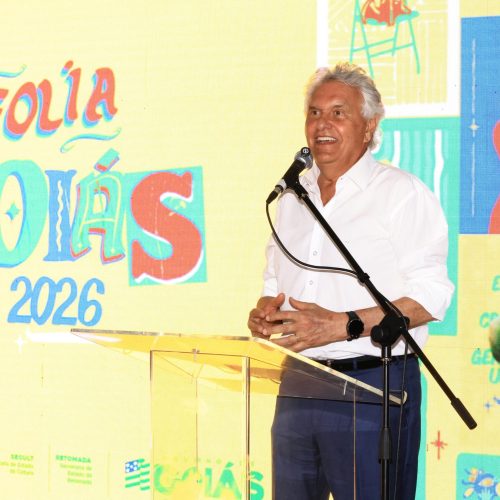 Caiado lança Folia Goiás 2026 com investimento de R$ 20 milhões no carnaval