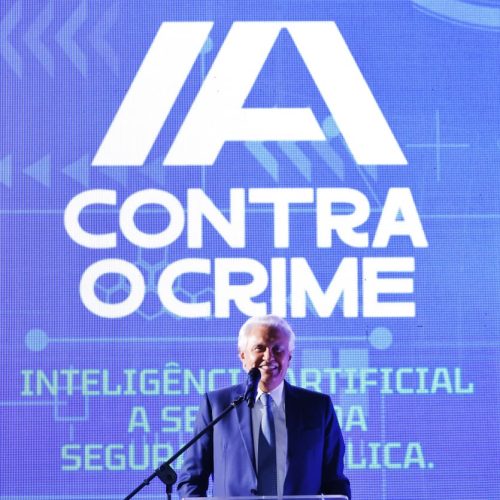 Caiado e Daniel Vilela lançam ferramenta que incorpora IA à segurança pública