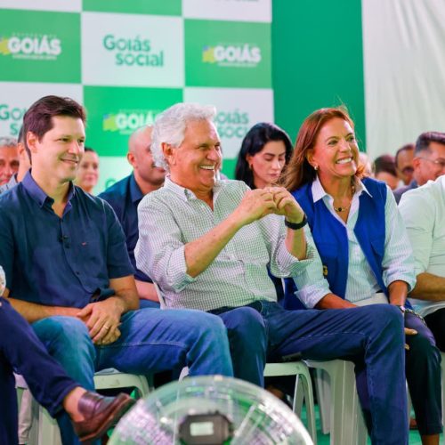 Caiado destaca avanços no Noroeste do Estado ao abrir edição do Goiás Social em Crixás