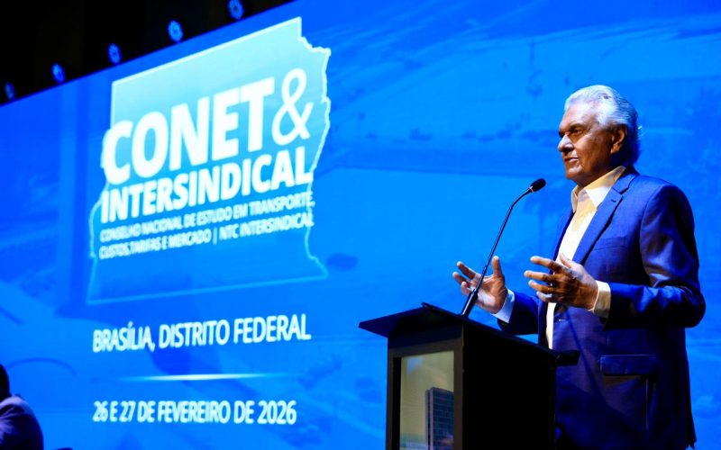 Caiado destaca avanços em infraestrutura e segurança em encontro nacional do setor de transporte de cargas