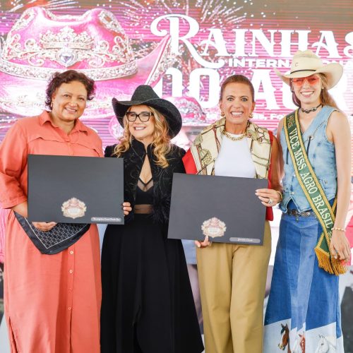 “A mulher do agro não é enfeite: é gestão, decisão e competência”, afirma Gracinha Caiado em evento das Rainhas do Agro
