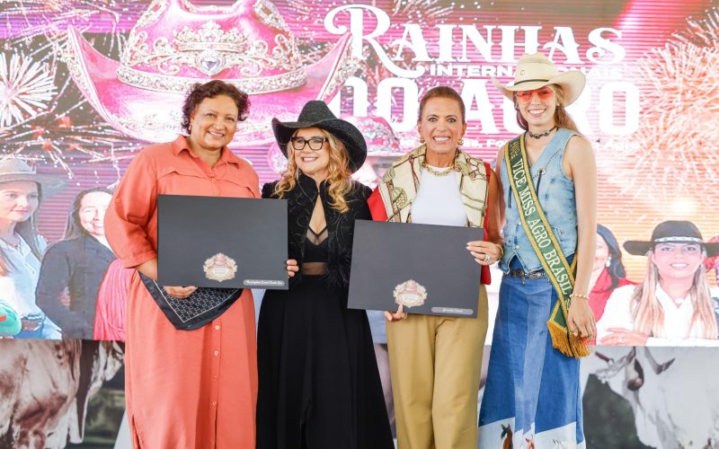 “A mulher do agro não é enfeite: é gestão, decisão e competência”, afirma Gracinha Caiado em evento das Rainhas do Agro