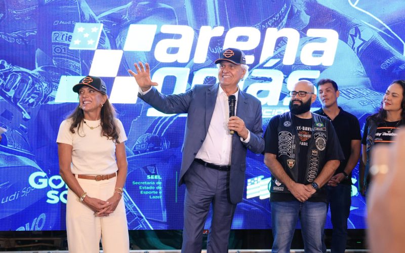 Caiado lança Arena Goiás Motovelocidade que vai receber público durante MotoGP em Goiânia