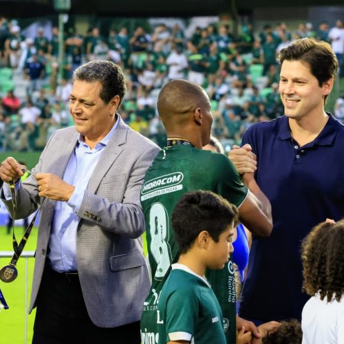 Daniel Vilela destaca apoio do Governo de Goiás ao futebol, durante final do Goianão