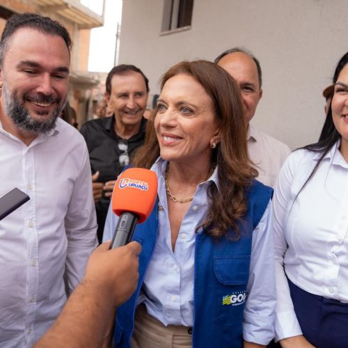 Gracinha Caiado inaugura Restaurante do Bem em Niquelândia