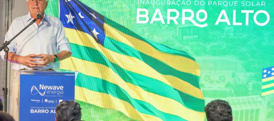 Caiado destaca energia limpa como caminho para impulsionar o desenvolvimento de Goiás