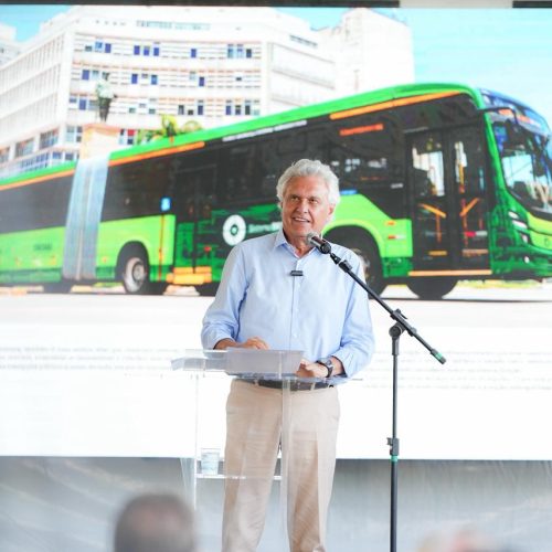 Caiado entrega novo Terminal Padre Pelágio e primeiros ônibus a biometano do Brasil