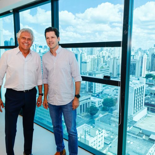 Caiado e Daniel Vilela anunciam implantação do Novo Centro Administrativo em Goiânia