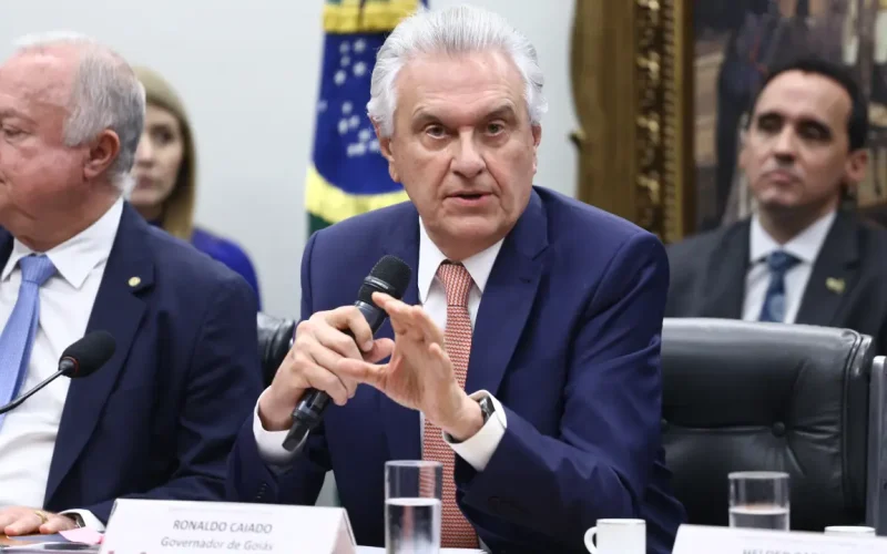 Federação não pode ser usada como moeda de troca para a vice, diz Caiado