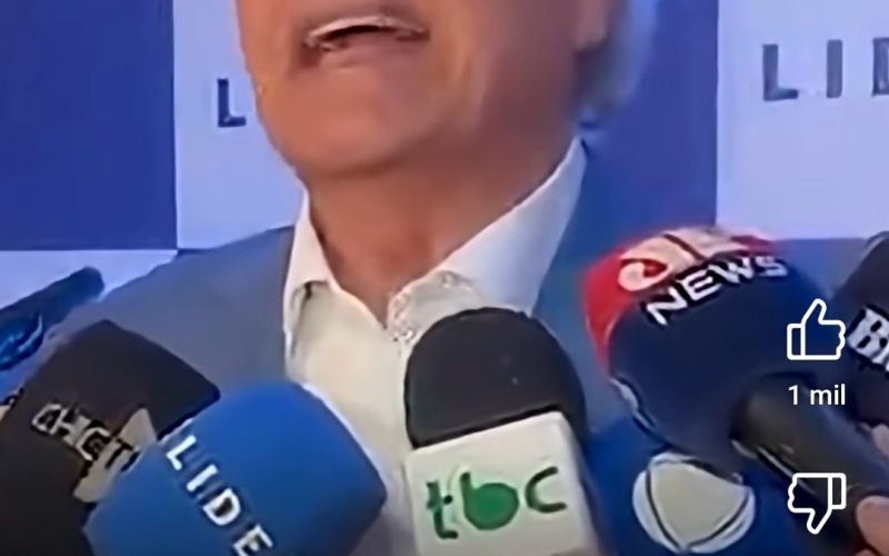 Caiado: “O que falta no país, é alguém que tenha o tamanho da cadeira da presidência” 