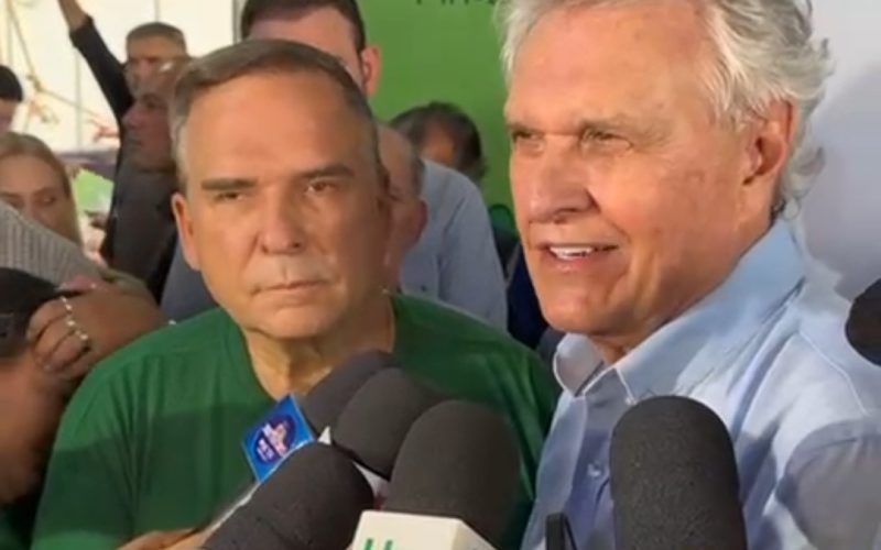 Caiado destaca gestão humanitária e parceria com a Prefeitura de Goiânia em ações sociais