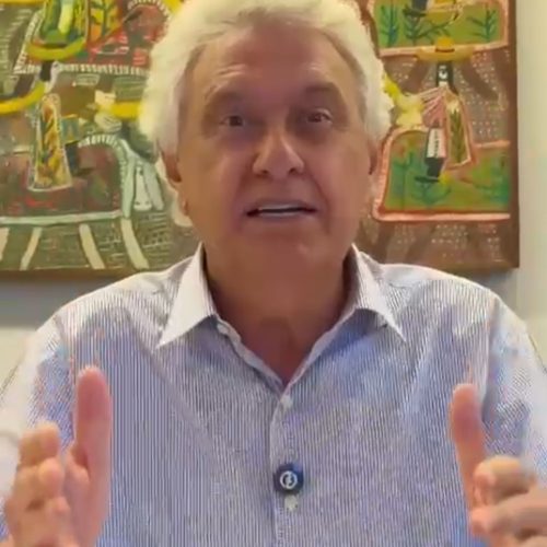 Caiado cita truculência do governo federal para controlar verbas da segurança