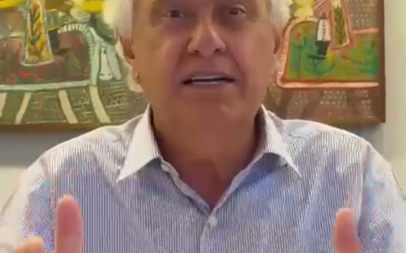 Caiado cita truculência do governo federal para controlar verbas da segurança