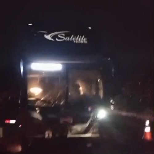 Acidente na BR-153 deixa um morto e 4 feridos