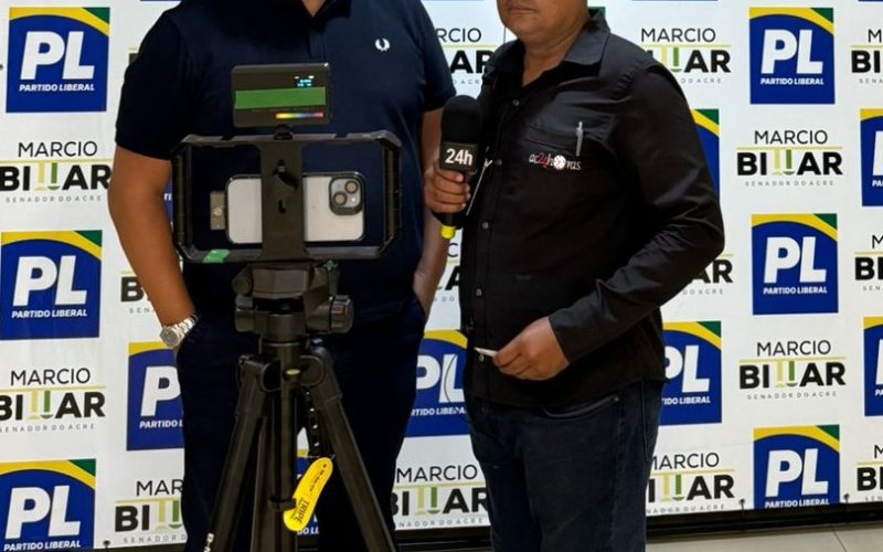 Senador Eduardo Gomes participa de ato de filiação de Márcio Bittar no Acre