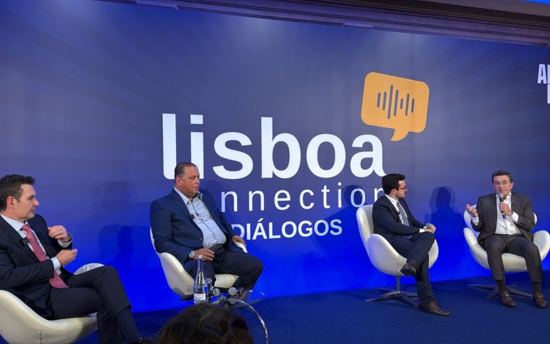 Vice-presidente do Senado Eduardo Gomes debate integridade e transição energética em Lisboa