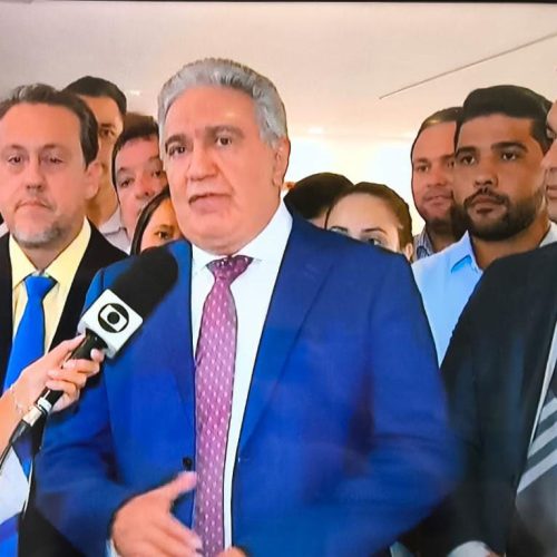 Governador do Tocantins Laurez Moreira vai a Brasília buscar apoio da bancada contra crise financeira do Estado