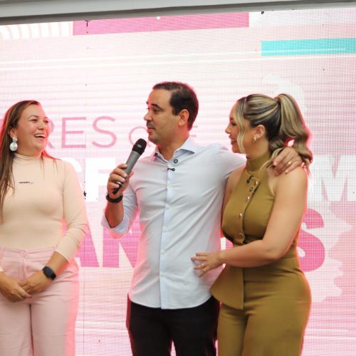 No encontro do PSDB Mulher-TO, Vicentinho Júnior garante valorização e vida segura para elas