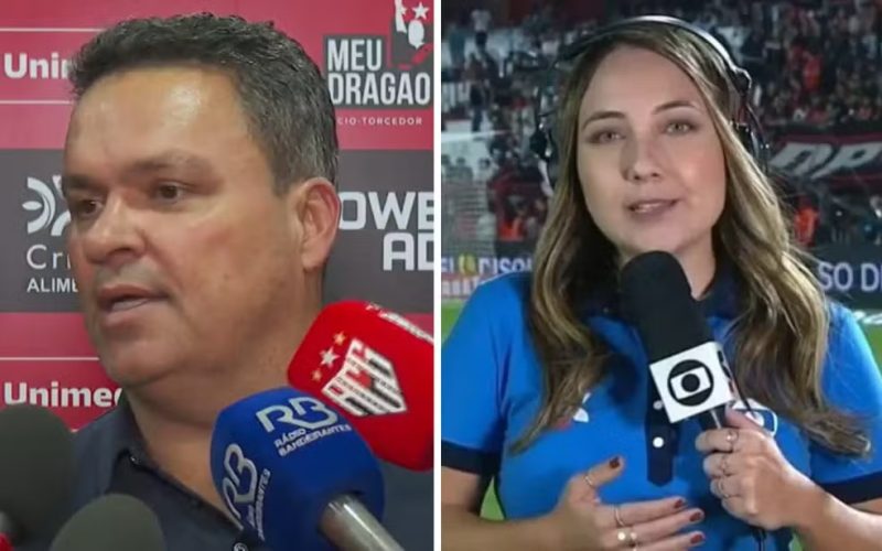 Ministra das Mulheres repudia comentário machista do presidente do Atlético-GO ao responder repórter: ‘Inaceitável’