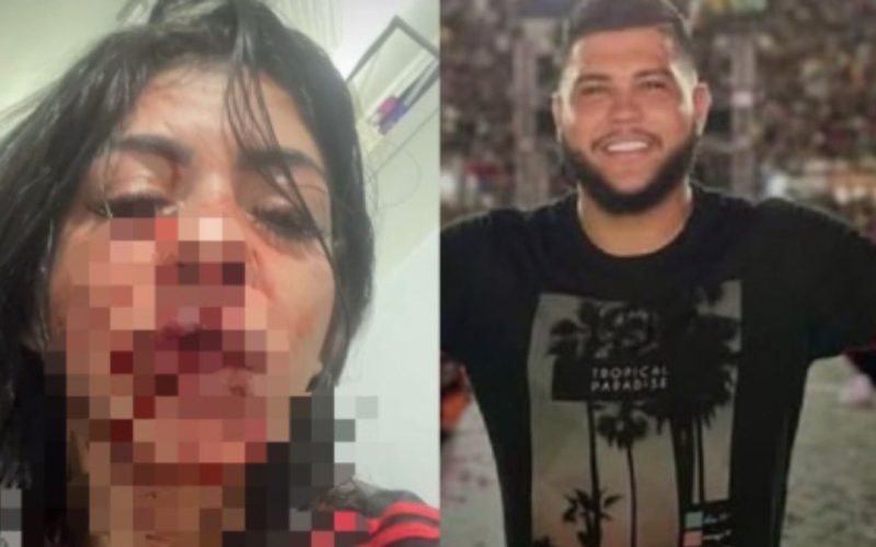 Cantor chora e pede perdão após agredir companheira