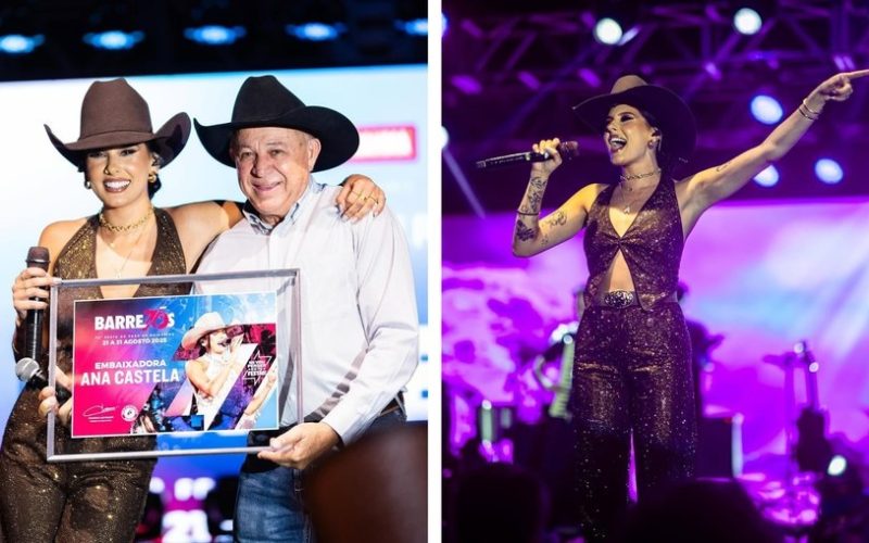 Ana Castela (fotos) é a nova embaixadora da Festa do Peão de Barretos