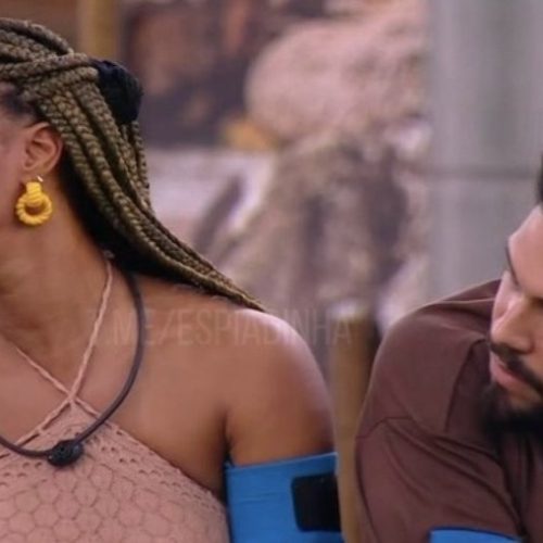 Aline e Vinicius no BBB 25
