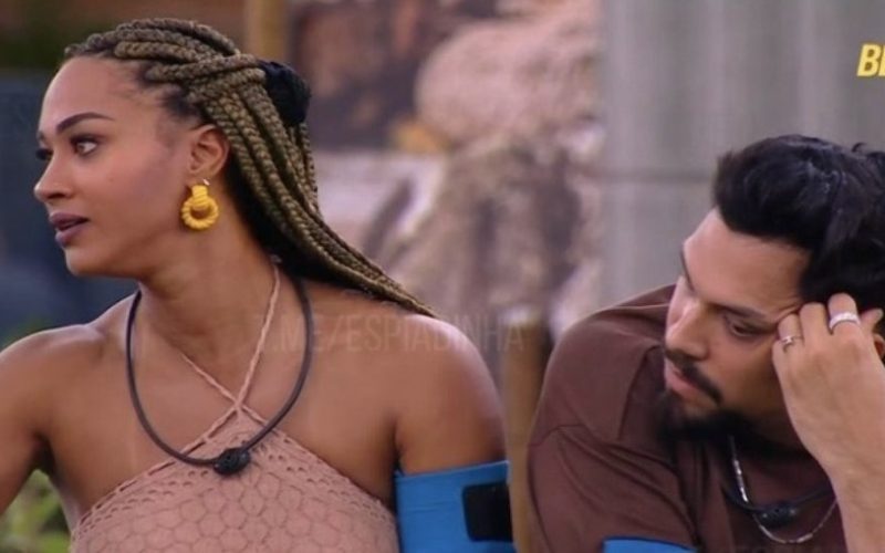 Aline e Vinicius no BBB 25