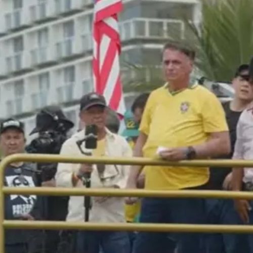 Bolsonaro (foto) pede “anistia de pessoas de bem” em ato no Rio de Janeiro