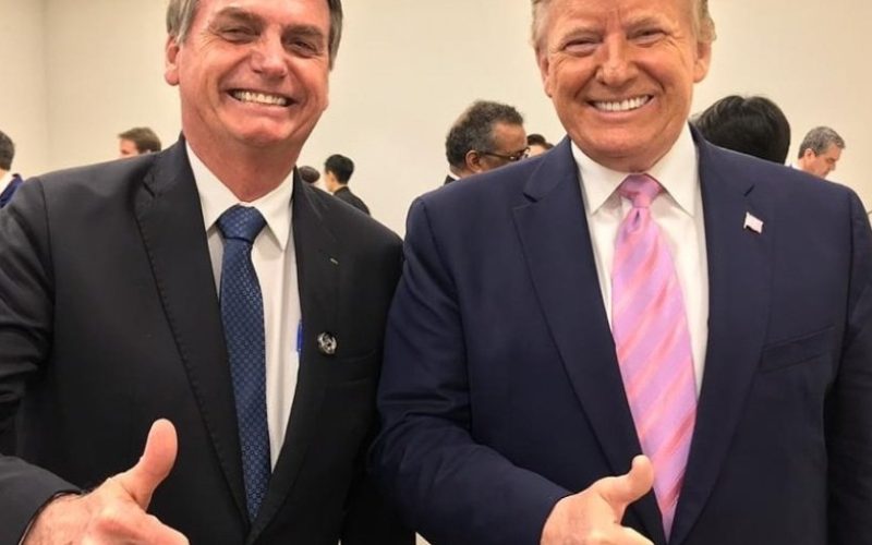 Bolsonaro posta fotos com Trump e Netanyahu após ataque dos EUA ao Irã