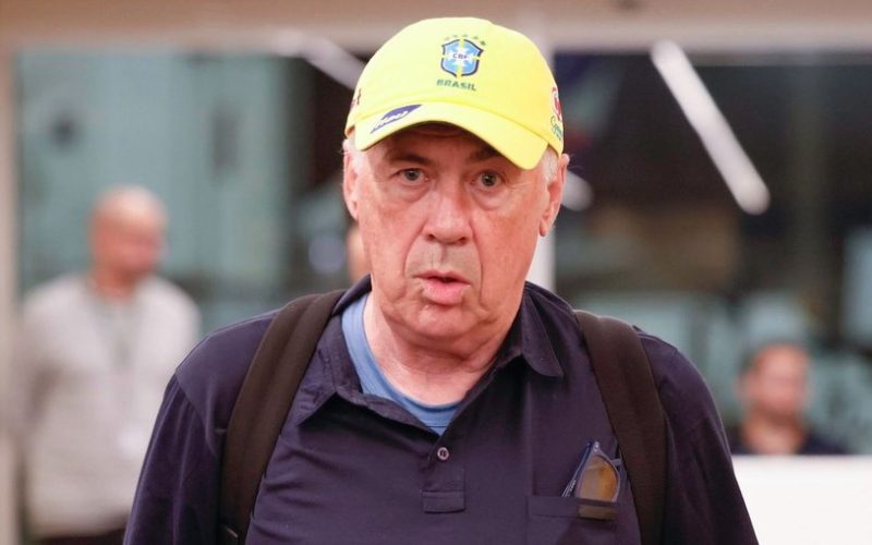 CBF alugou jato de R$ 420 milhões para Ancelotti