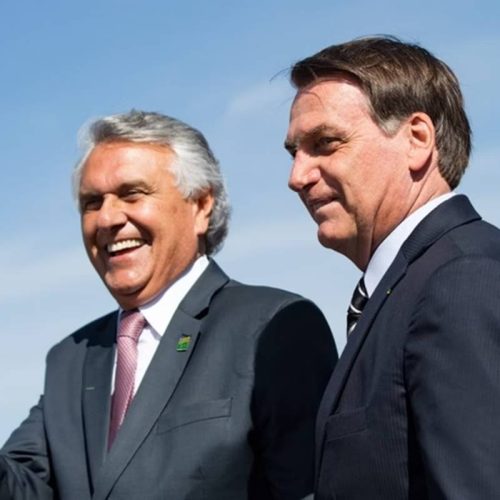 Após distanciamento Caiado e Bolsonaro voltam a conversar