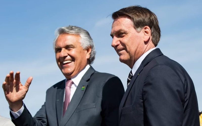 Após distanciamento Caiado e Bolsonaro voltam a conversar
