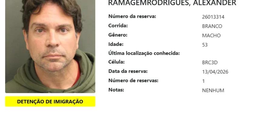 Governo Trump divulga foto de Ramagem preso