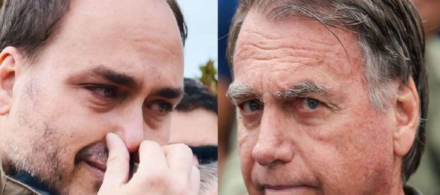 Imagens fortes: Carlos afronta Moraes e divulga foto inédita de Bolsonaro no hospital