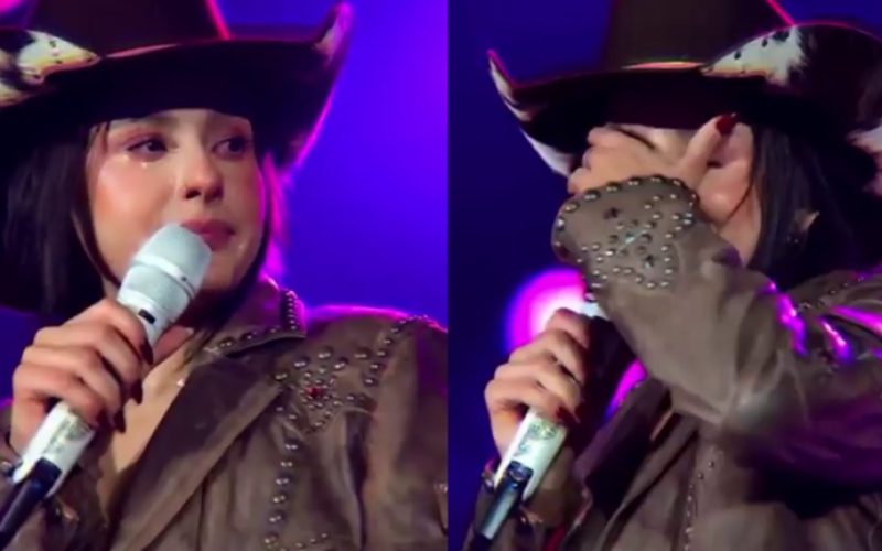 Após ataques na internet, Ana Castela chora e ganha homenagens