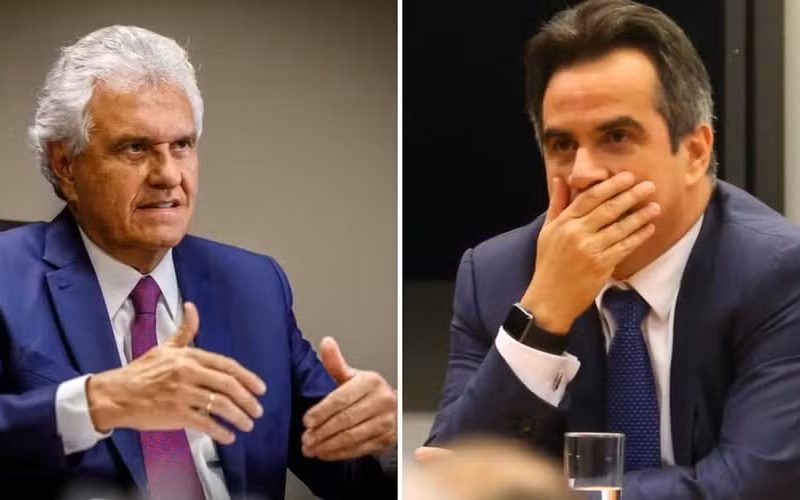 Caiado diz que postura de Ciro Nogueira é ‘vergonhosa’ ao se colocar como ‘porta-voz’ de Bolsonaro