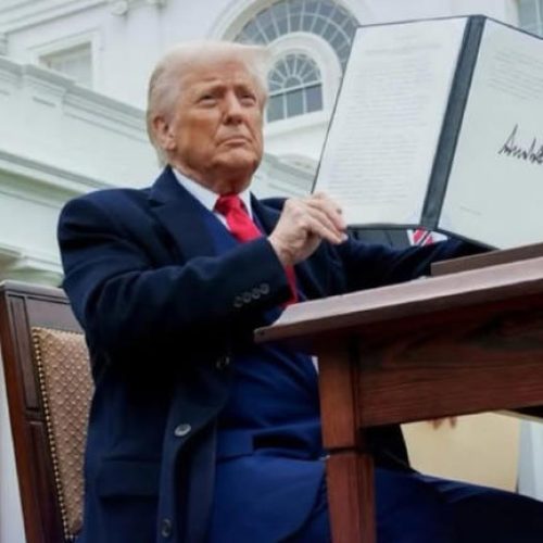 O presidente Trump está doente