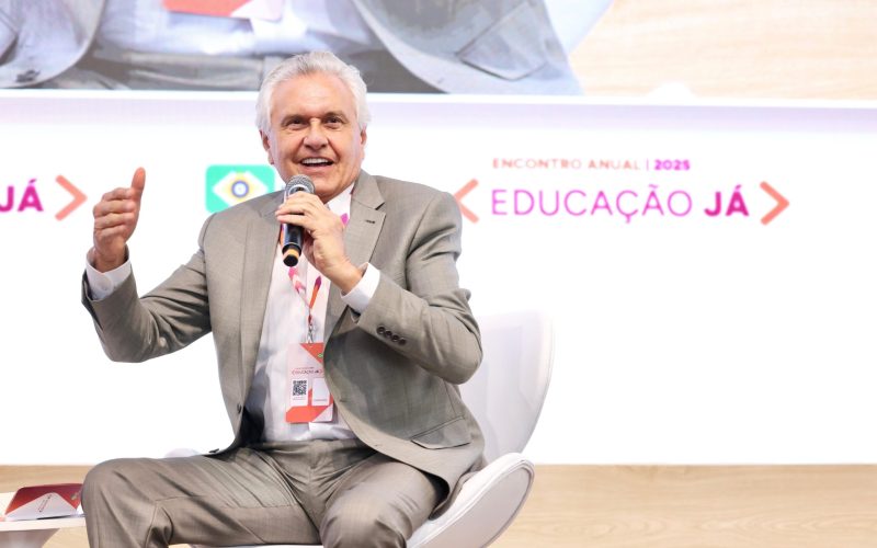 Caiado apresenta trabalho por trás da liderança de Goiás na educação em São Paulo