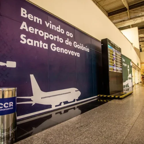 Aumenta o número de voos cancelados no Aeroporto de Goiânia por causa de fortes ventos em SP