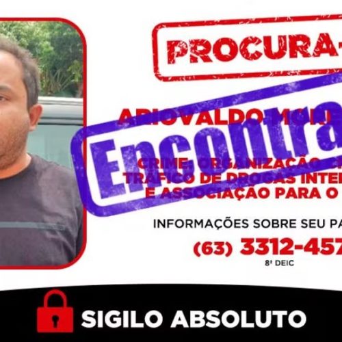 Foragido suspeito de integrar grupo criminoso  é procurado
