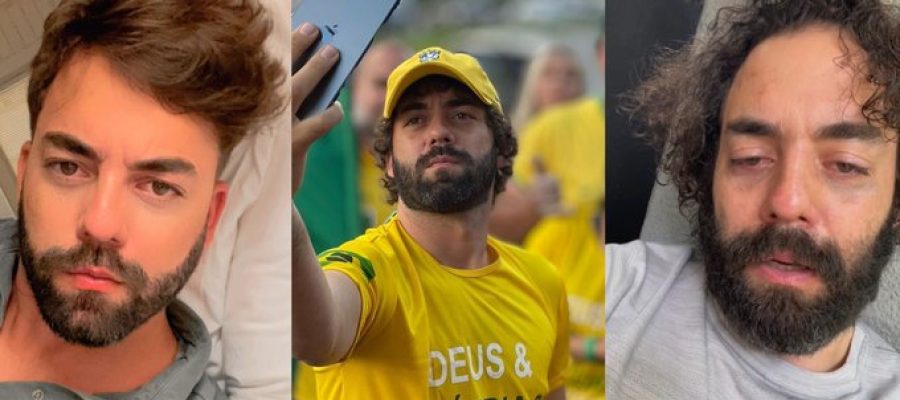 Polícia(ICE) de Trump prende playboy bolsonarista