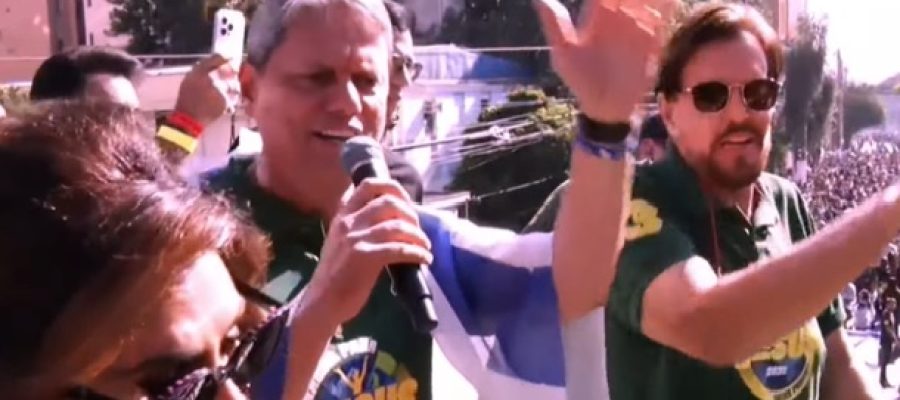 O genocídio marcha para Jesus com Tarcísio de Freitas
