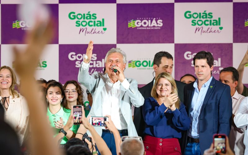Caiado abre Goiás Social Mulher com oferta de 10 mil empregos e serviços gratuitos