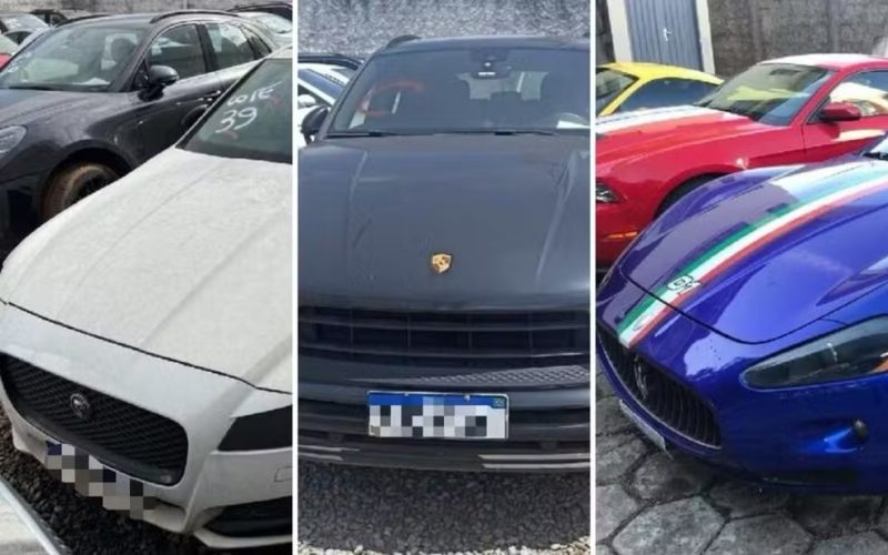 De moto a Porsche: Leilão do TJ-GO tem lances a partir de R$ 640