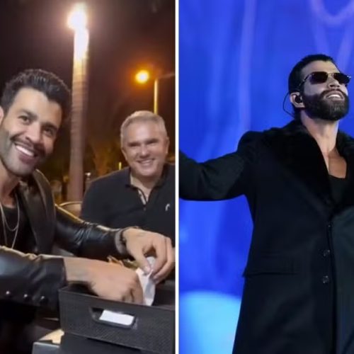Gusttavo Lima vai a pit dog que frequentava antes da fama